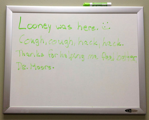 Looney was here