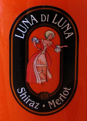 Luna di Luna wine label