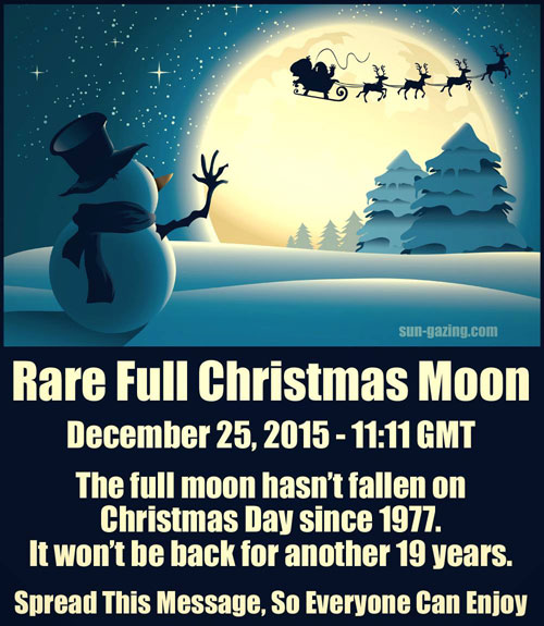 Christmast Full Moon