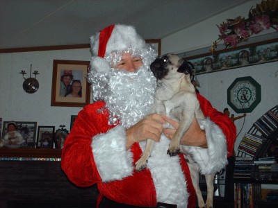 Rusty and Santa