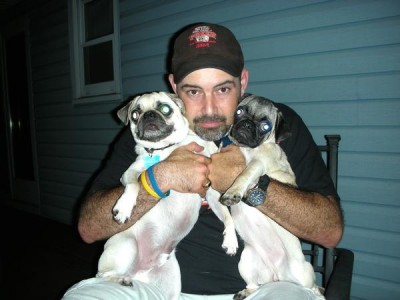 Jon with Miley & Augie